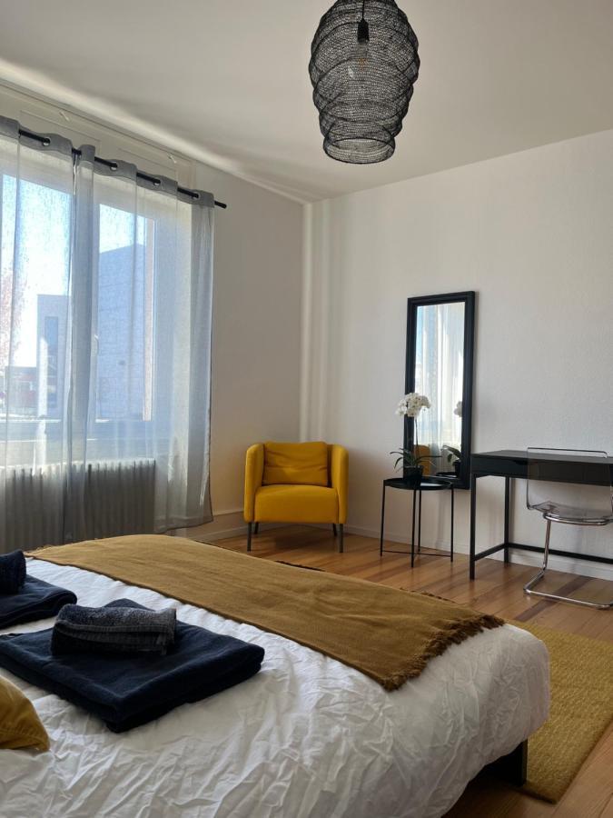 Appartement De Prestige Au Centre Climatise Avec Jardin Prive กอลมาร์ ภายนอก รูปภาพ